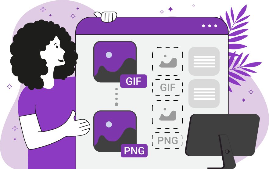Converting GIF to PNG is a great way to enhance image quality.